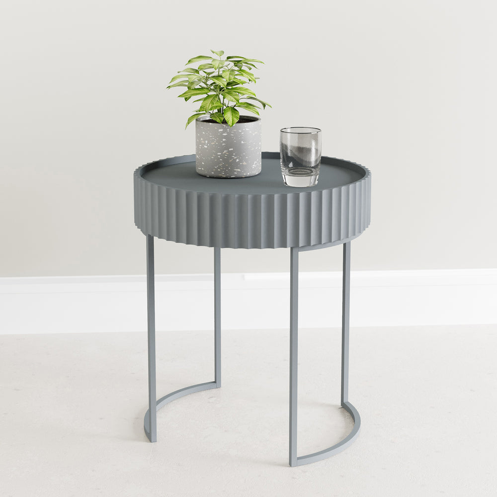 Kisasztal Rill 46xØ40 cm [en.casa]