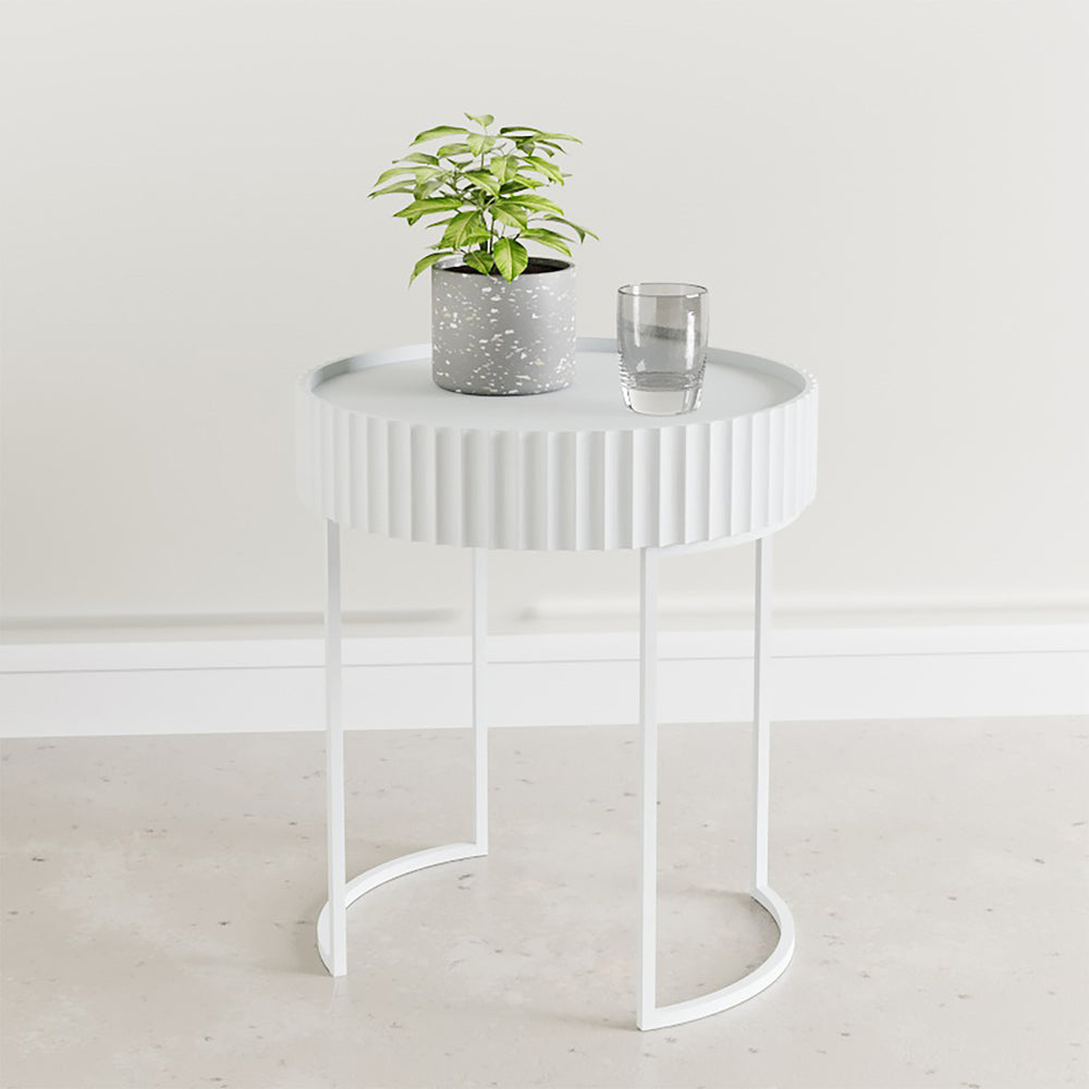 Kisasztal Rill 46xØ40 cm [en.casa]