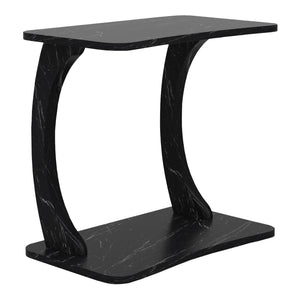 C-alakú gurulós kisasztal Stattela 59x35x56 cm [en.casa]