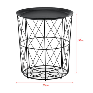 Kiasztal 3 db-os szett Worcester fém [en.casa]