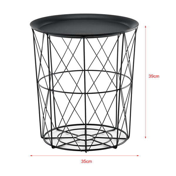 Kiasztal 3 db-os szett Worcester fém [en.casa]
