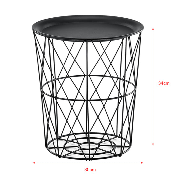 Kiasztal 3 db-os szett Worcester fém [en.casa]