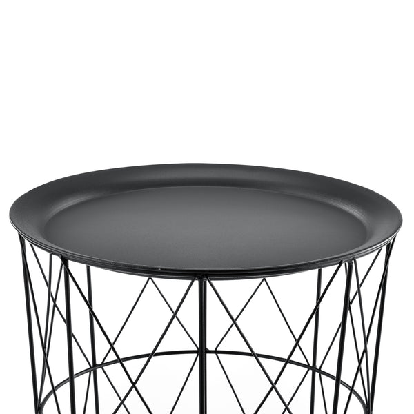 Kiasztal 3 db-os szett Worcester fém [en.casa]