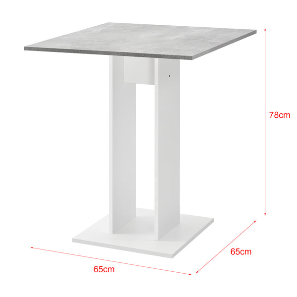 Étkezőasztal Lindesnes forgácslap több színben [en.casa]