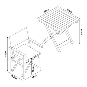 Bisztró-szett Capistrello 3 részes [casa.pro]