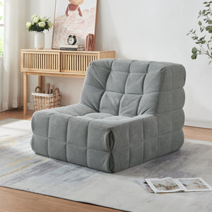 Fotel Koskyvn 75x90x100 cm textil [en.casa]