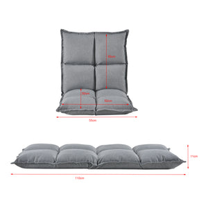 Padlószék Deinze 2 darabos szett állítható háttámlával [en.casa]