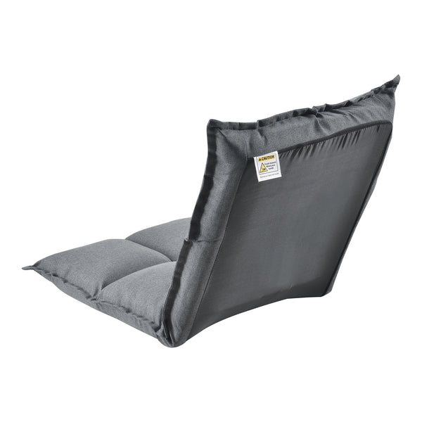 Padlószék Deinze 2 darabos szett állítható háttámlával [en.casa]