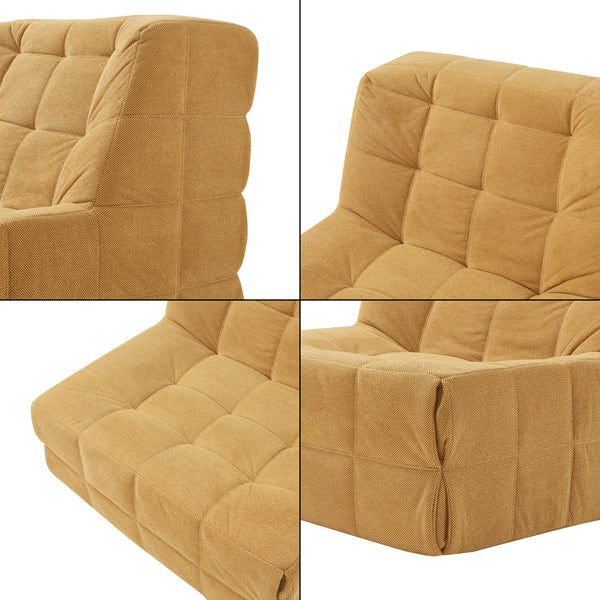 Fotel Koskyvn 75x90x100 cm textil [en.casa]