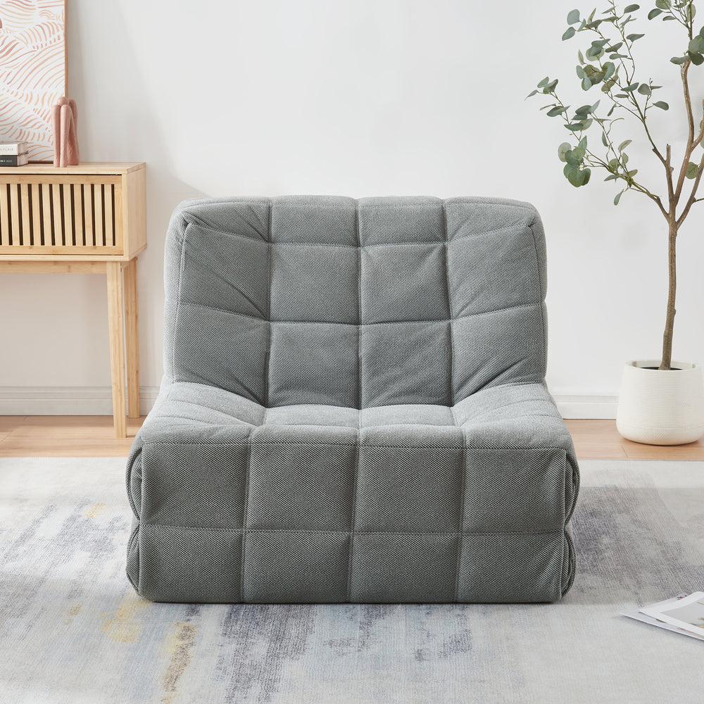 Fotel Koskyvn 75x90x100 cm textil [en.casa]
