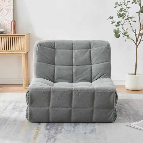 Fotel Koskyvn 75x90x100 cm textil [en.casa]