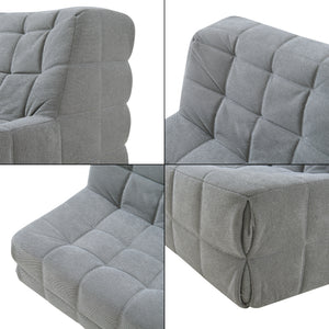 Fotel Koskyvn 75x90x100 cm textil [en.casa]