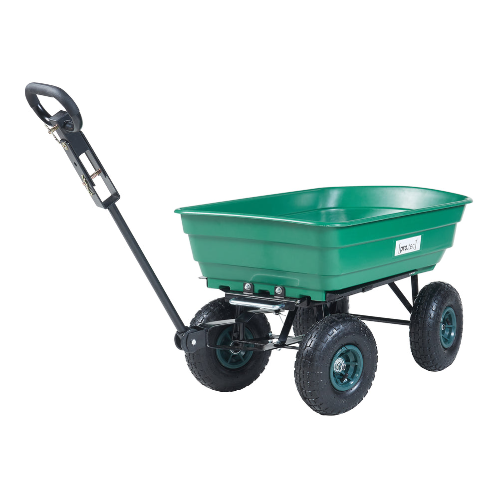 Kerti kocsi Corfinio 111x51 cm max. 250kg zöld/fekete [pro.tec]