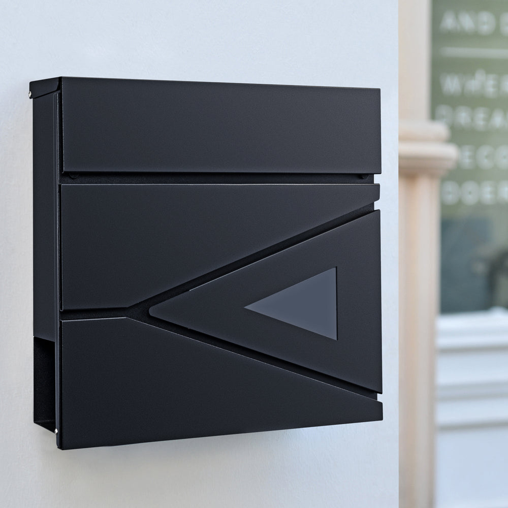 Schönburg postaláda 37x37x11cm acél, különböző színekben [en.casa] - premiumXL