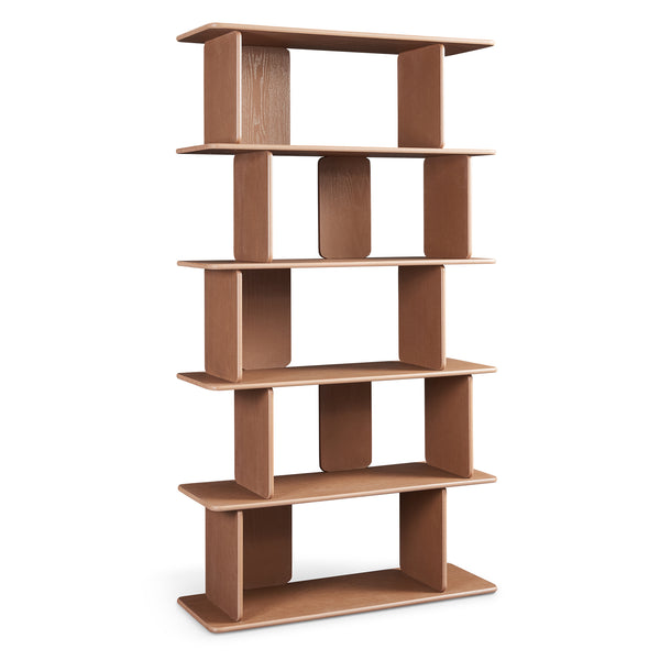 Könyvespolc Gäljami 180x100x35 cm [en.casa]