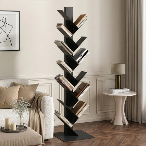 Eksjö fa alakú könyvespolc [en.casa]