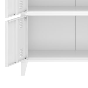 Fém iratszekrény Hamina 80x40x82 cm több színben [en.casa]
