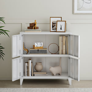 Fém iratszekrény Hamina 80x40x82 cm több színben [en.casa]