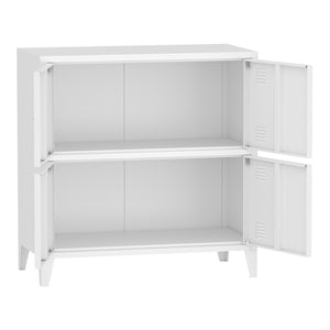 Fém iratszekrény Hamina 80x40x82 cm több színben [en.casa]