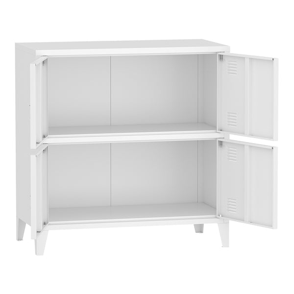 Fém iratszekrény Hamina 80x40x82 cm több színben [en.casa]
