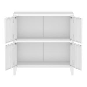 Fém iratszekrény Hamina 80x40x82 cm több színben [en.casa]