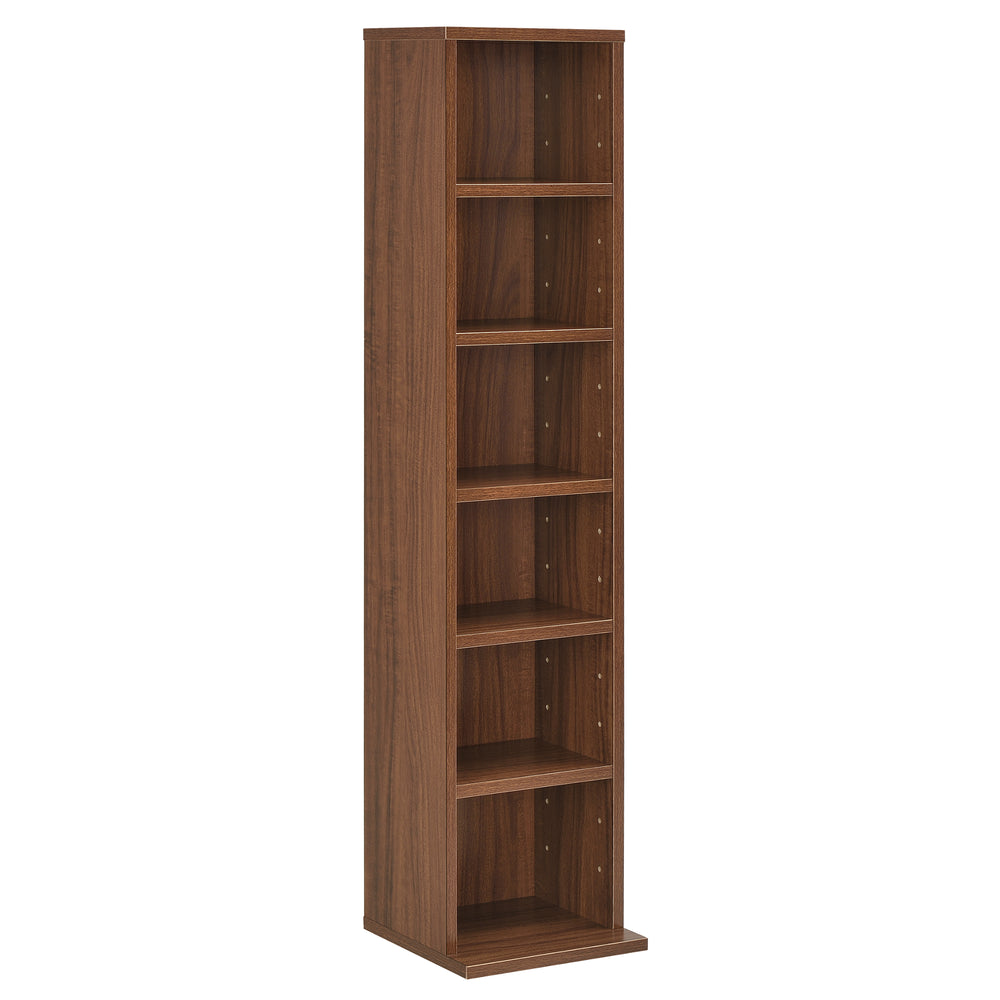 CD állvány Tynset 90x20x20 cm 6 rekesszel [en.casa] - premiumXL