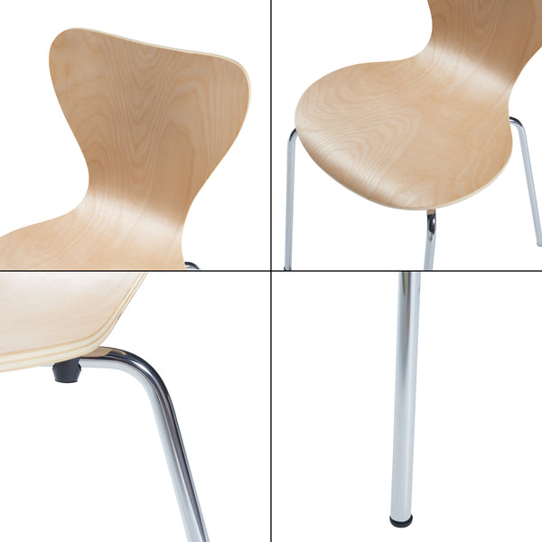 Étkezőszék Essunga 4-es szett [en.casa]