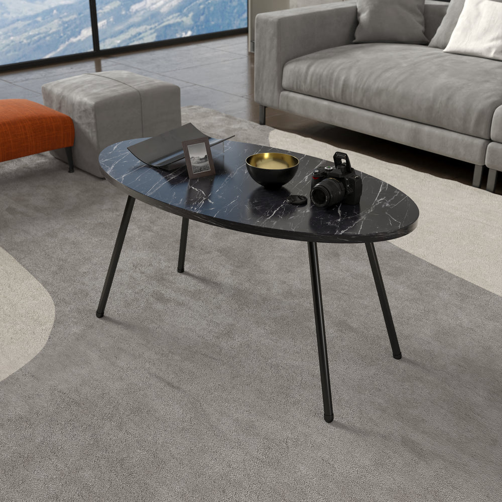 Dohányzóasztal Skærbæk 43 x 90 x 50 cm különböző színekben [en.casa] - premiumXL