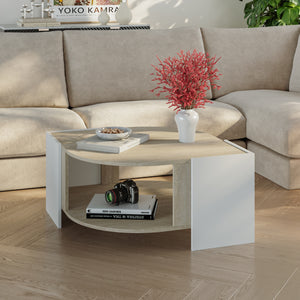 Dohányzóasztal Klipsari 75x75x40 cm [en.casa]