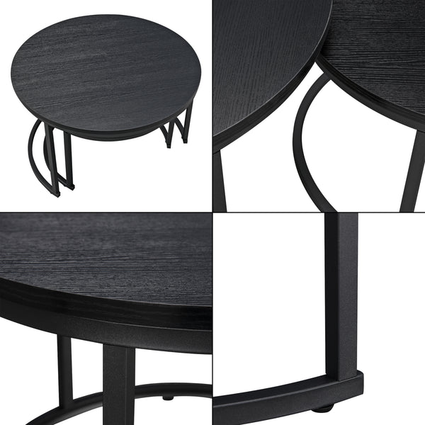 Dohányzóasztal-szett Christchurch [en.casa]