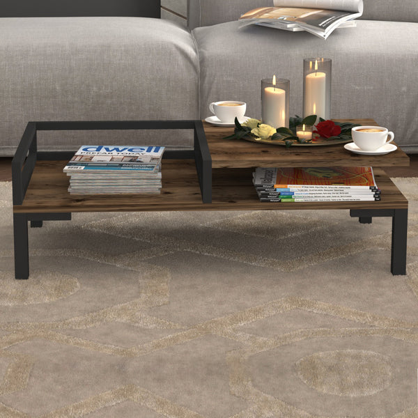 Dohányzóasztal Ibestad 90x50x28cm több színben [en.casa]