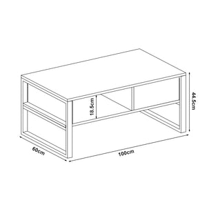 Dohányzóasztal Laukaa [en.casa]