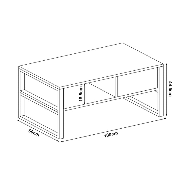 Dohányzóasztal Laukaa [en.casa]