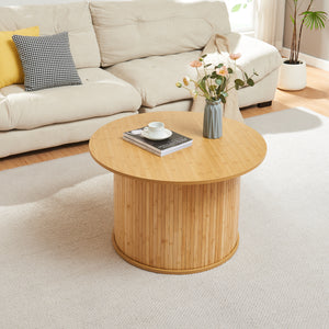 Dohányzóasztal Ledepid natúr [en.casa]