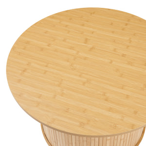 Dohányzóasztal Ledepid natúr [en.casa]