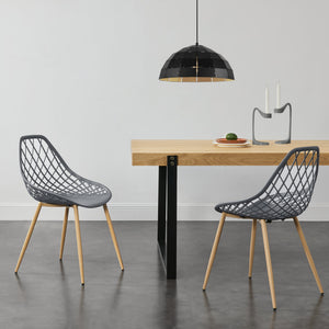  Design étkezőszék Warschau 2 db [en.casa]
