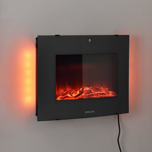 Elektromos kandalló Kamir fehér/fekete 950 - 1900 W [casa.pro]