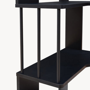 Sarokpolc Afrel 160x54x54 cm [en.casa]