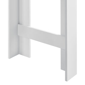 Elegáns bárasztal italtartó polccal, 110 x 50 x 103 cm [en.casa]® 