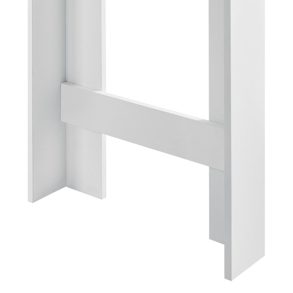 Elegáns bárasztal italtartó polccal, 110 x 50 x 103 cm [en.casa]® 