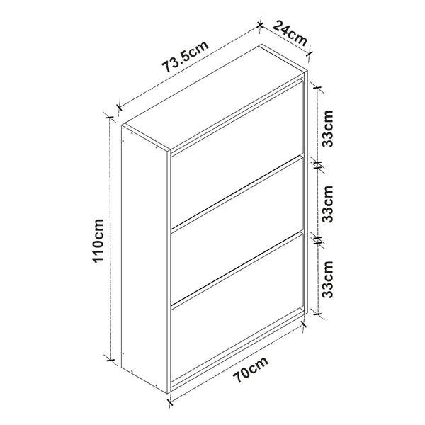 Cipősszerkény Aurskog több színben [en.casa]