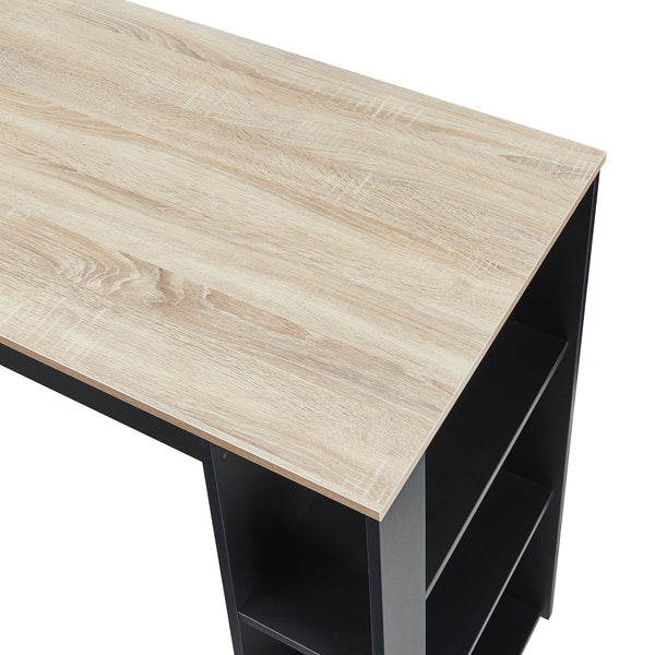 Bárasztal Danderyd beépített polccal 120x60x106 cm [en.casa]