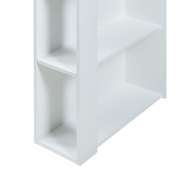 Bárasztal Danderyd beépített polccal 120x60x106 cm [en.casa]