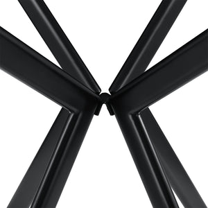 Étkezőasztal HTAT-922x fekete vagy fehér több méretben [en.casa]