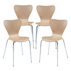 Étkezőszék Essunga 4-es szett [en.casa]