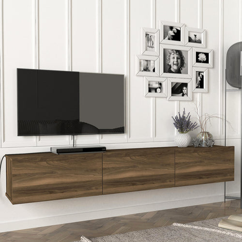 TV-szekrény Vihti 180x31x29,5cm különböző színekben [en.casa] - premiumXL