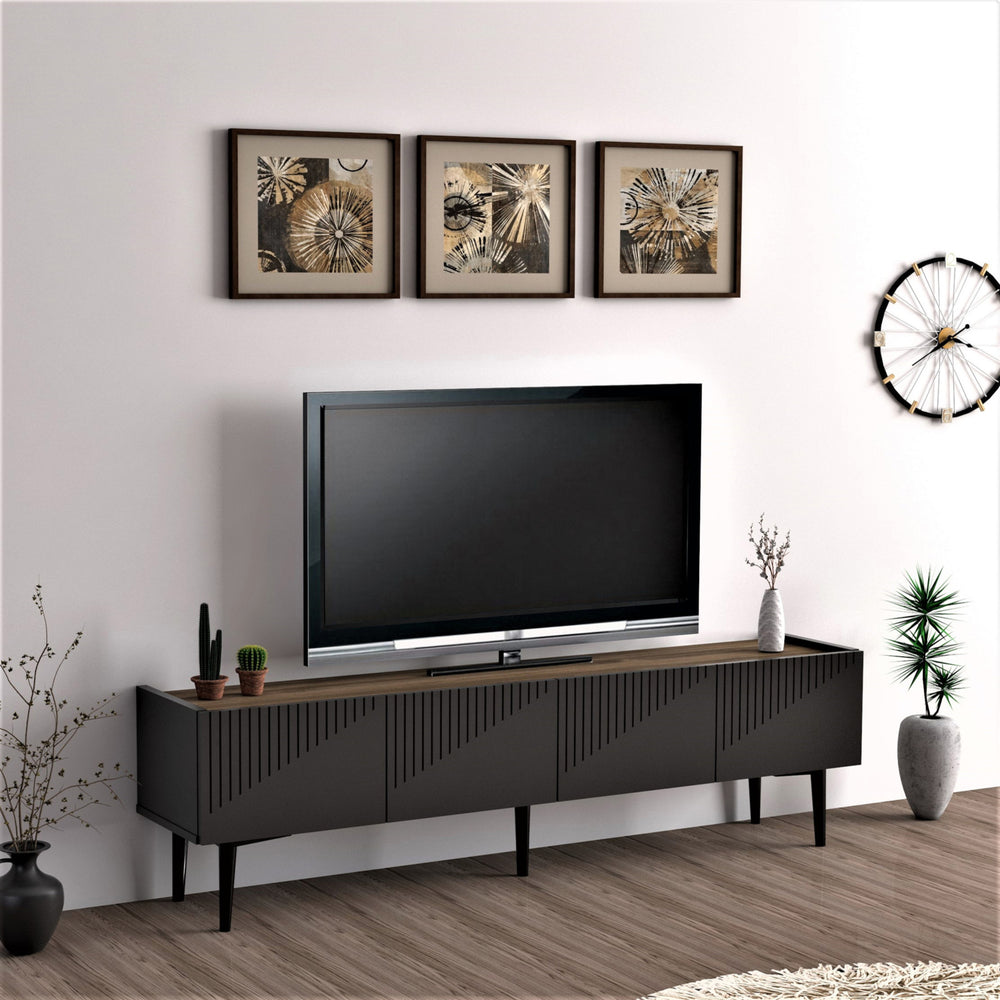 TV-asztal Oppdal 154x37x45cm [en.casa] - premiumXL