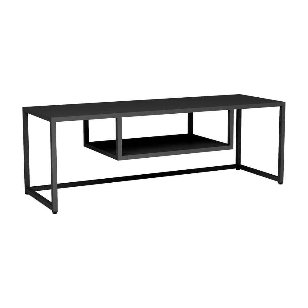 TV-állvány Isokyrö fém 120x40x40 cm [en.casa]