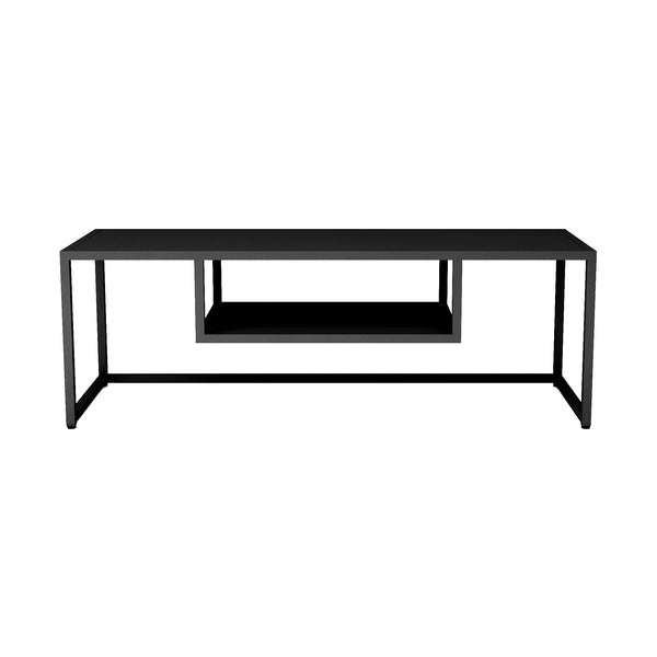 TV-állvány Isokyrö fém 120x40x40 cm [en.casa]