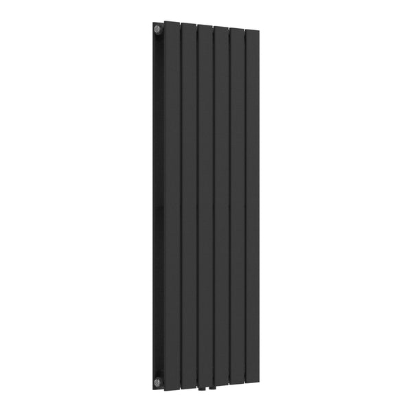Kétrétegű design radiátor Nore fekete 120x45cm, 1140W [neu.haus]